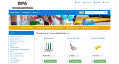 Desktop Screenshot of goedkope-schoonmaakartikelen.nl