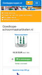 Mobile Screenshot of goedkope-schoonmaakartikelen.nl